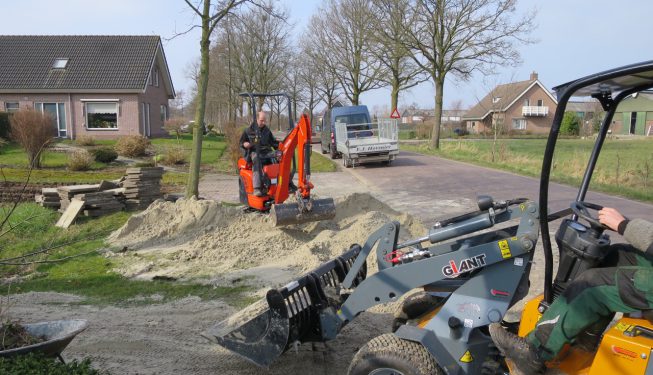 Grondwerk mini loonwerk