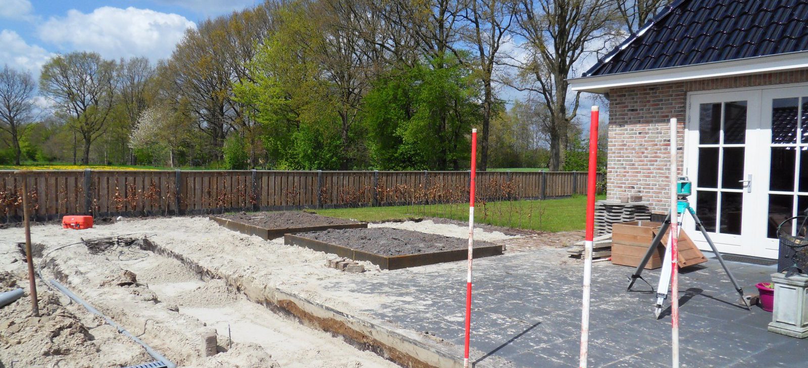 Grondwerk tuin groningen