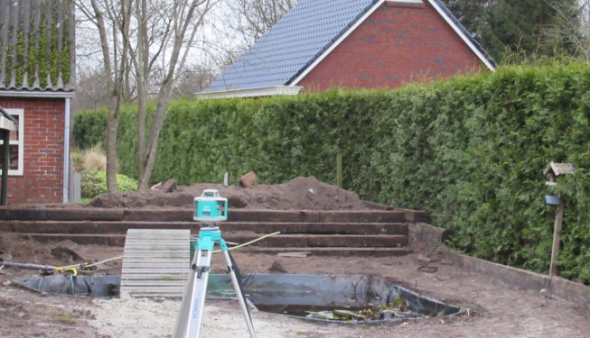 Tuin uitzetten groningen