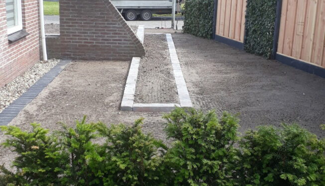 Aanleg tuin Drachten