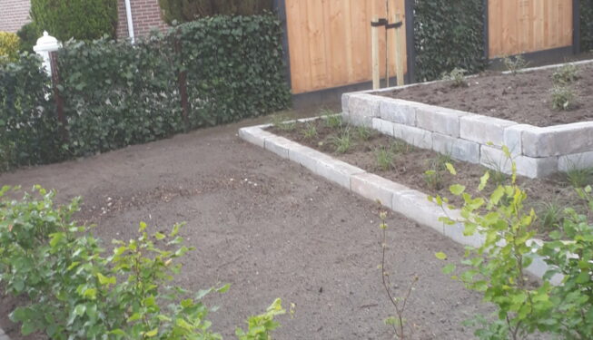 Beplanting borders Drachten