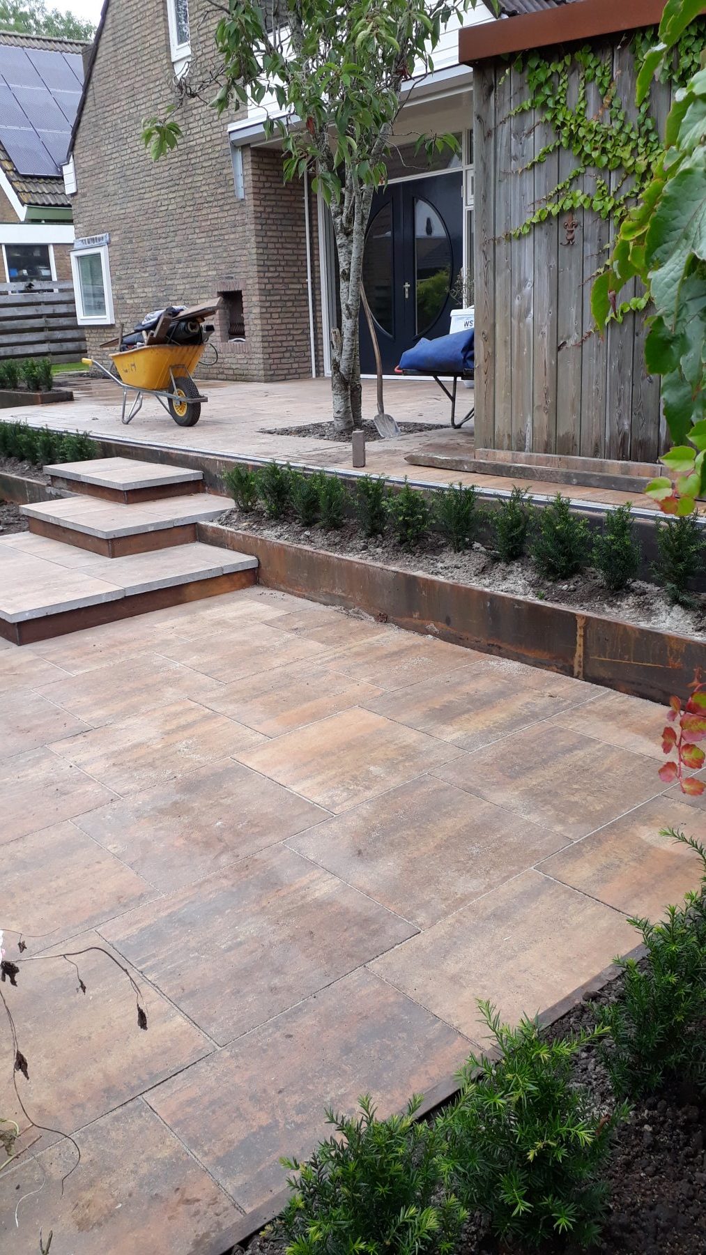 Aanleg tuin Wergea